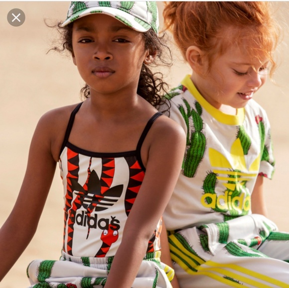 Adidas mini rodini Girls Swimsuit - Picture 2 of 8